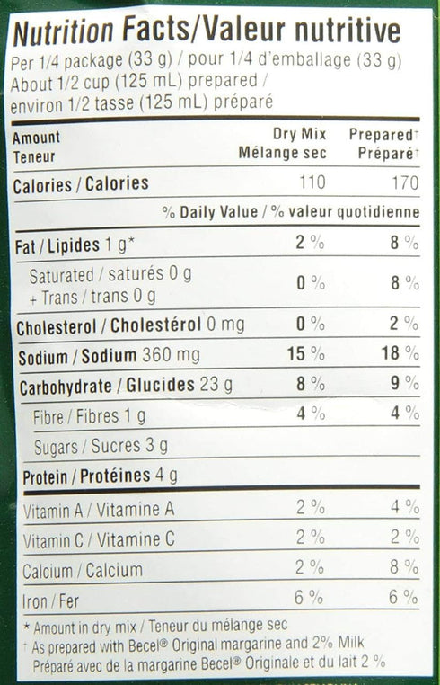 KNORR Pasta 133g/4.7oz, 8-Pack Knorr Sidekicks Fettucine Alfredo Pasta {Imported from Canada}