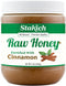 Stakich Cinnamon Enriched Raw Honey - Unprocessed, Unheated - 5 Pound (80