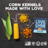 16oz 1 LOVE CORN Sea Salt x Bag - Delicious Crunchy Corn - Healthy Family Snacks - Gluten Free, Kosher, Non-GMO
