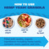10oz, 10 3.6 3 10 Packaging (Pack 2) Manitoba Harvest Hemp Yeah Granola, Blueberry, with g of Protein, g Omegas, g