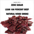 Package, 14 70 (Pack (Pack 2) Old Trapper Zero Sugar Beef Jerky, Eight-Ounce Individual Natural Wood Smoked