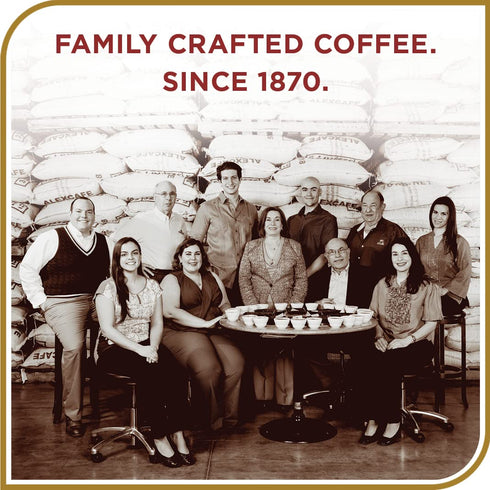 80 9 Don Francisco's Clasico Espresso Pods: Recyclable Aluminum Capsules, Intensity Dark Roast, Compatible