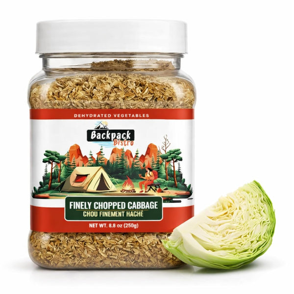 Backpack Bistro Dehydrated Finely Chopped Cabbage 8.8 oz (250 g) | Ideal