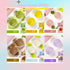 GDFFKS 30 100g 3.5 (Pack 6) Ice Cream Mix Kits for Home Ice Cream Makers, Ready in Minutes. Bags, Ounces, Six Flavors