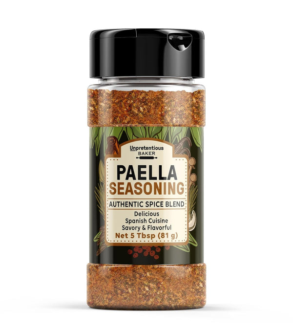 Unpretentious Paella Seasoning, 5 Tbsp, Authentic Spice Blend for Spanish Cuisine