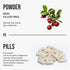 9 oz (255g) Organic Cranberry Juice Powder Wildberry Source Rich in Natural Vitamin C Cold-Pressed & Water-Soluble