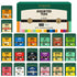 VAHDAM, Assorted Tea Sampler (20 Delicious Variety, 40 Individually Wrapped Pyramid Teabags)