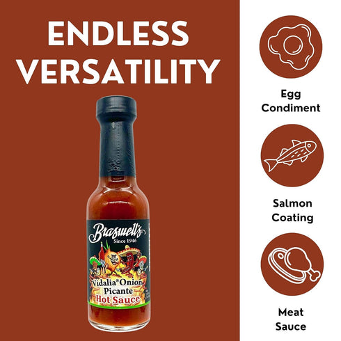 Braswell's Spicy Vidalia Onion Hot Sauce - Flavorful Pantry Essential