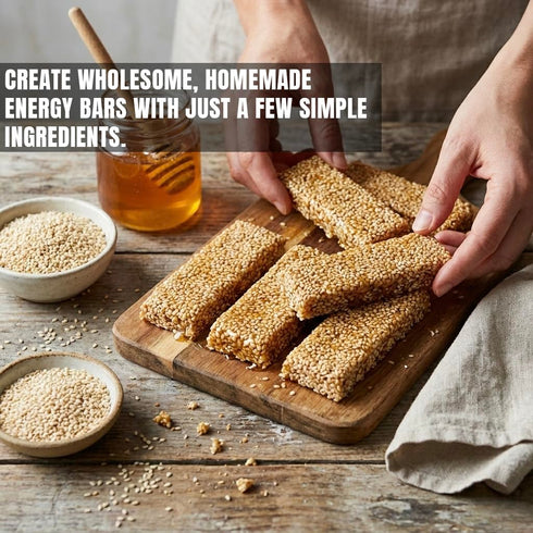 20oz Turkish Goodies White Sesame Seeds Bulk Resealable Pouch Raw Hulled Seeds for Baking Bread, Bagels & Burger Buns