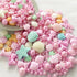 Sentovac Pink Mermaid Sprinkle Edible Decorations for Cake, Cupcake, Cookie Baking, Mermaid Party Birthday