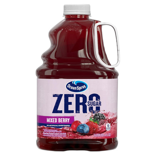 Ocean Spray ZERO Sugar Mixed Berry Juice Drink, Cranberry Juice Drink Sweetened