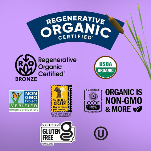 Lundberg Organic Thin Stackers, Salt-Free, 6oz, Gluten-Free, Vegan, USDA Certified Organic, Non-GMO Verified