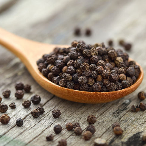 1 Sauer's Whole Black Pepper | Pound Canister | Foodservice