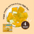 Simply Desserts Sugar-Free Peach Jel, 6-Pack, Vegan Dessert, Keto Snacks, Diabetic Friendly