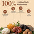 10 1 Immunity, 180g, 60 in Mushrooms Coffee, Instant Mushroom Coffee Powder with Lion's Mane, Cordyceps, Reishi