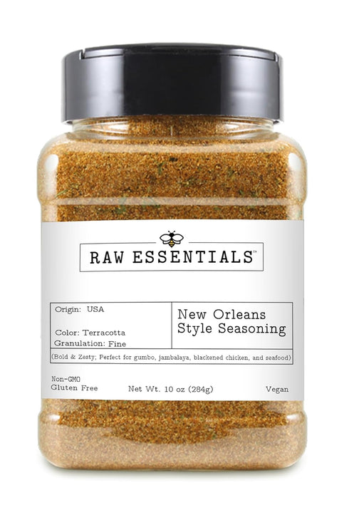 Raw Essentials New Orleans Style Seasoning Bold & Zesty Creole Spice Blend