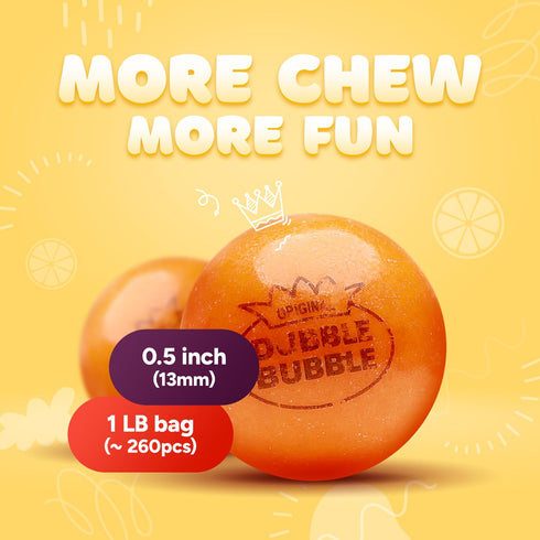 Gumballs for Gumball Machine Refill - 1lb Bubble Gum