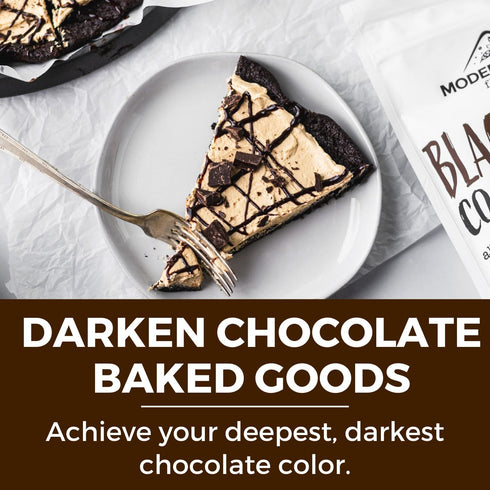 (8 oz) Black Cocoa Powder Bake the Darkest Chocolate Baked Goods, Achieve Rich Chocolate Flavor, Natural Substitute