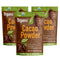 Amgwhhoo 452g/3pack, (3 Lbs - 48 Oz), Organic Cacao Powder - Unsweetened Dark