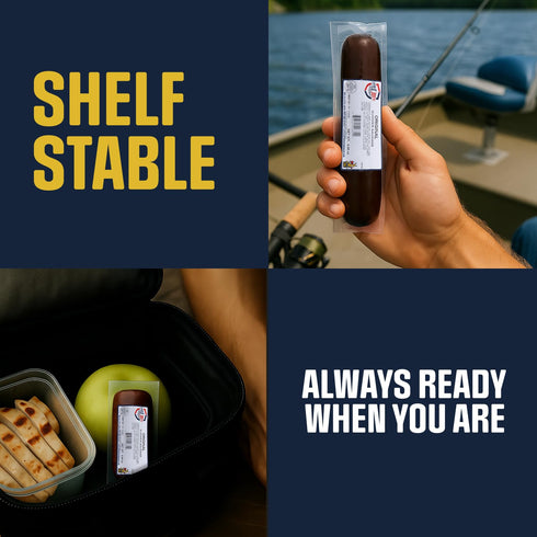 Summer 1.5 lb 6 Pack Little Joeys Original Sausage | High-Protein Snack | Smoked Beef Sausage | Keto-Friendly