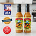 Pack 2-Pack Set, 5 Oz Spicy Delight Aruba Habanero Papaya Hot Sauce Gift Ultra Spicy & Mild Caribbean Sweet Hot Sauce