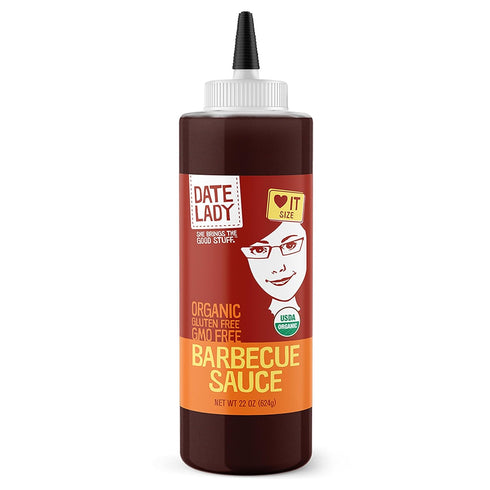 Organic BBQ Sauce, Gluten Free, Paleo Friendly, No Corn Syrup or Cane Sugar, No Added Flavors or MSG, 22 Oz