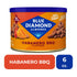 6 oz. Blue Diamond Almonds, Habanero BBQ Flavored Snack Nut, Non-GMO, Kosher, No Gluten Ingredients, Protein Based