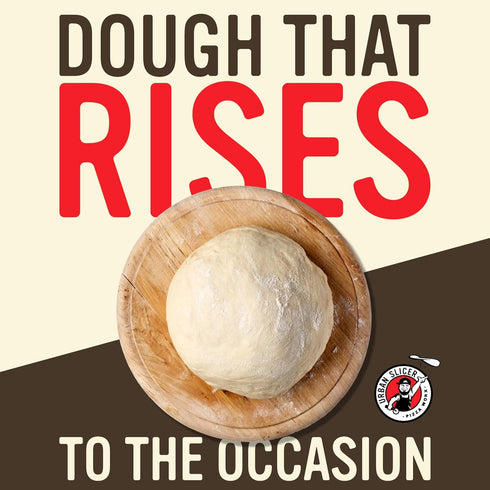 13.4 oz. 2 Urban Slicer Pizza Worx, Make-At-Home Pizza Dough Mix, Neapolitan-Style, Classic Artisan Crust, Bag, Makes