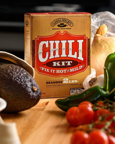 Shelby 3.65 OZ (Pack 2) Package Carroll Texas Chili Kit of May Vary