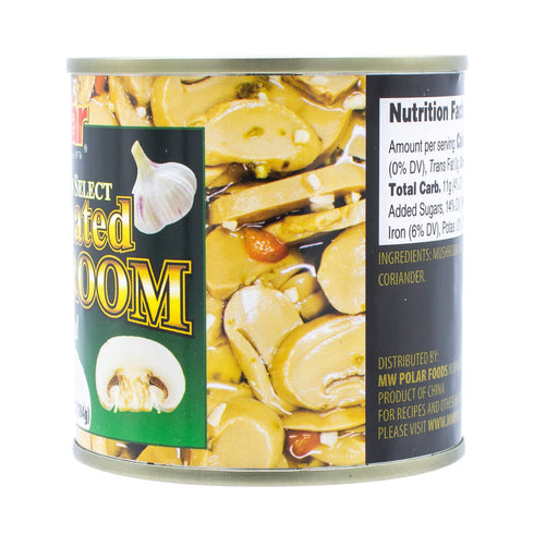 6.4oz (Pack 1) MW Polar Premium Select Sliced Marinated Mushrooms