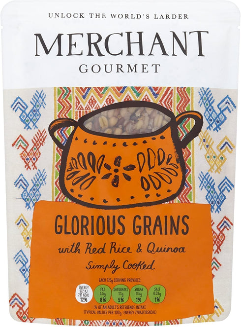 Merchant Gourmet - Grains, Red Rice & Quinoa Mix - 250g