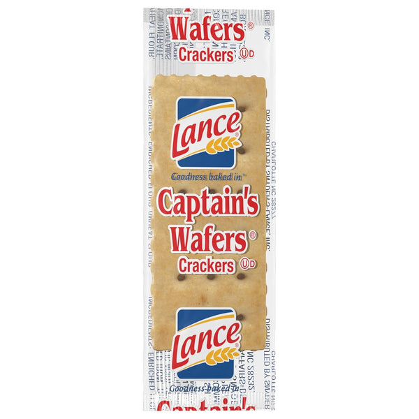 Lance Captain Wafers Original Flavor, Individual 2-Packs, 500 Packs Total, .23 Ounces