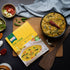 1932, Pack 10 Ashoka All-Natural Entrees Vegan Spinach and Lentils, Microwave Friendly Meals, Authentic Indian Dal