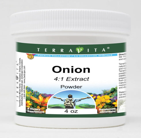 Terravita Onion 4:1 Powder (4 oz, ZIN: 521004)