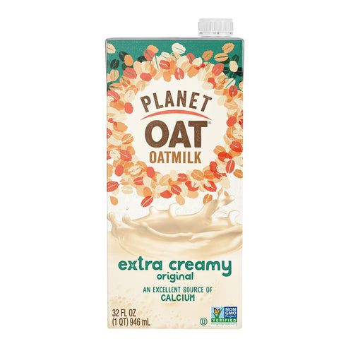 Planet Oat 32 Oz (Pack 6) Oatmilk, Extra Creamy, Fl.