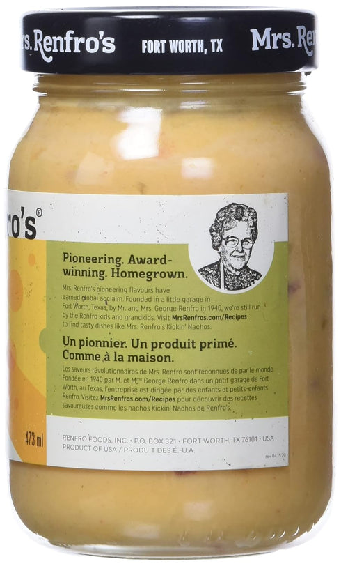16 oz Mrs. Renfro's Nacho Cheese Sauce