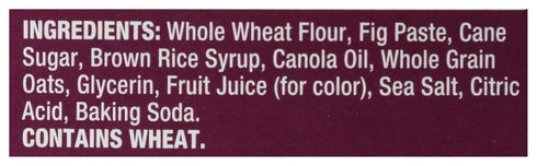 12 (Pack 6) Nature's Bakery Whole Wheat Original Fig Bar, Non GMO, Plant Based, Ounce