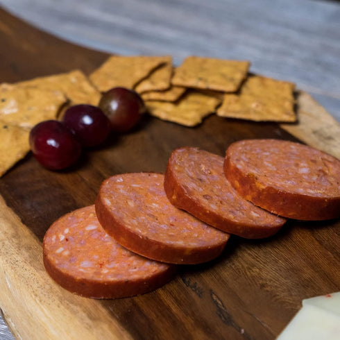 Summer Summer 12 Pepper Joes Carolina Reaper Sausage Slow Smoked Spicy Sausage with Worlds Hottest Pepper and Premium