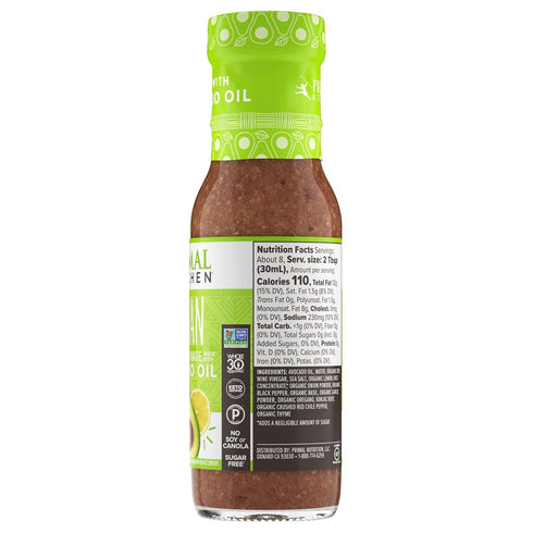 Whole30 8 Primal Kitchen Italian Vinaigrette & Marinade Salad Dressing made with Avocado Oil, Approved, Certified