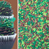 Jungle Camouflage Edible Gaming Woodlands Confetti Sprinkles - 6oz Bag for Cake, Cookie, Cupcake, Ice Cream