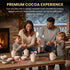 Set 16-Pack Hot Chocolate Mix Gift - Ultimate Gourmet Hot Cocoa Sampler Box with Caramel, Vanilla, Peppermint, Toasted
