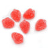 8 oz Gummy, Gummies Guatemalan Strawberry Candy Gelatin Based Soft and Chewy, Light Sugar Coated, Bulk Jelly Fruit