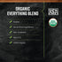 16 Oz, Frontier Co-op Organic Everything Blend Seasoning. Bulk Bag - For Everything Bagels, Eggs, and Salads
