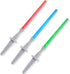 Super Z Outlet Light Sabre Cupcake Decoration Toppers, 12 Pack, 4" Tall Picks for Birthday Parties
