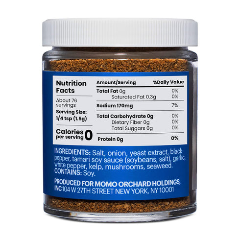 Momofuku Savory Seasoned Salt by David Chang, 4 Ounces, Umami Seasoning for Meat & Vegetables