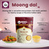 2 Lbs Nutrient-Packed Rigel Spices Moong Dal - Protein-Rich Yellow Mung Beans - Quick-Cooking Elegance - Split Mung