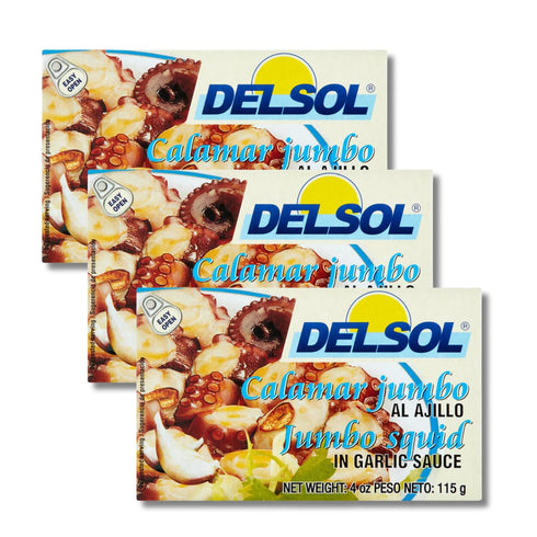 Generic Del Sol Jumbo Squid in Garlic Sauce - Calamari Jumbo Al Ajillo