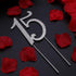 JANOU 15 Cake Topper Number 15, Crystal Rhinestones for Birthday Anniversary Party Decoration