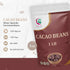 1 lb Cacao Beans Whole Raw Cacao Beans for Brewing, Snacking & Grinding Cocoa Beans Whole, Rich Cacao Flavor By Yogis