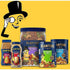 12.5 oz (Pack 6) PLANTERS Redskin Spanish Peanuts, Roasted Salted Peanuts Jars